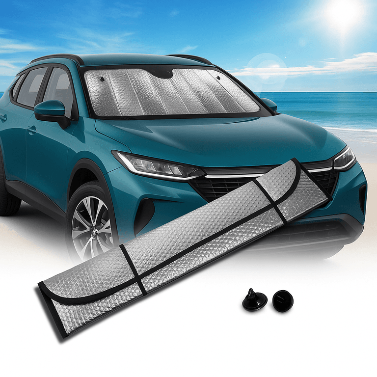 Katlanabilir Oto Ön Cam Güneşlik Isı Önleyici Araç Perdesi Toyota Corolla Fiat Egea Nissan Qashqai Volkswagen Passat