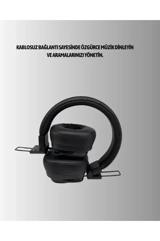 Katlanabilir Tasarımlı Taşınabilir Kablosuz Müzik Kulaklığı Yeni Nesil