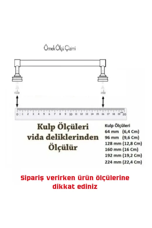 kayakulp 1239 Alüminyum Lüks  Boru Lüks Kulp 96Mm Gold (Dolap Çekmece Mobilya Mutfak)