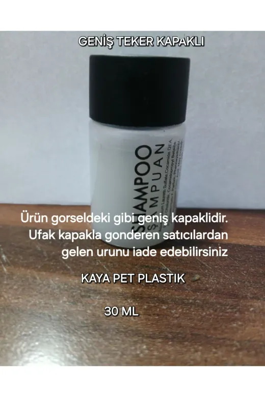 Kayapet TYB3VBR6FIVL87KC90 100 Tane Mini Şampuan ,tek Kulkanımlık, Seyahat Boy , Otel Buklet,tek Kullanımlık Kozmetik 30 Ml