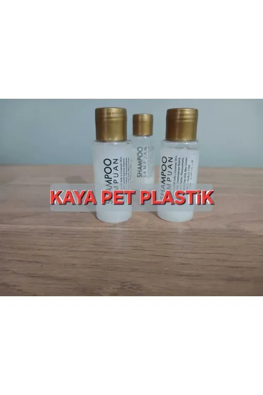 Kayapet TYBVZP97J8L22DU025 100 Adet Şampuan, Otel Buklet Şampuan, Seyahat Boy,tek Kullanimlik, Baskili Şişe,