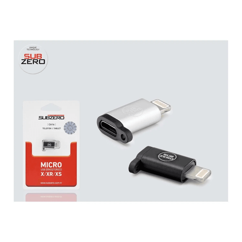 kCBjKd75F9 Subzero Ca16 Micro Usb İphone Dönüştürücü