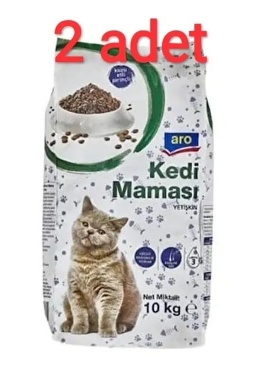 Kedi Mama 10 Kg × 2 Adet