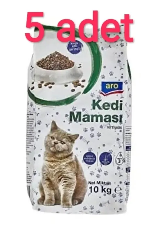Kedi Mama 10 Kg 5 Adet