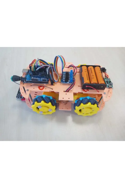 KENAR TYC3A7E66E13BB58DFC153B00 Arduino Mecanum Araba Robot Seti - Demonte