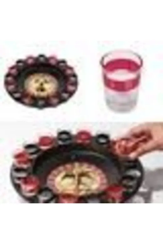 KENTBAZAAR KNTBZR11255 Shot Bardaklı Rulet Oyunu Eğlence