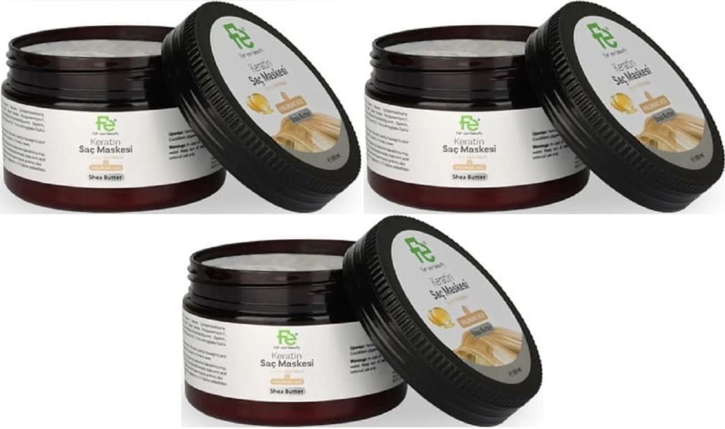 Keratin Saç Maskesi 300ML (3 Lü Set)