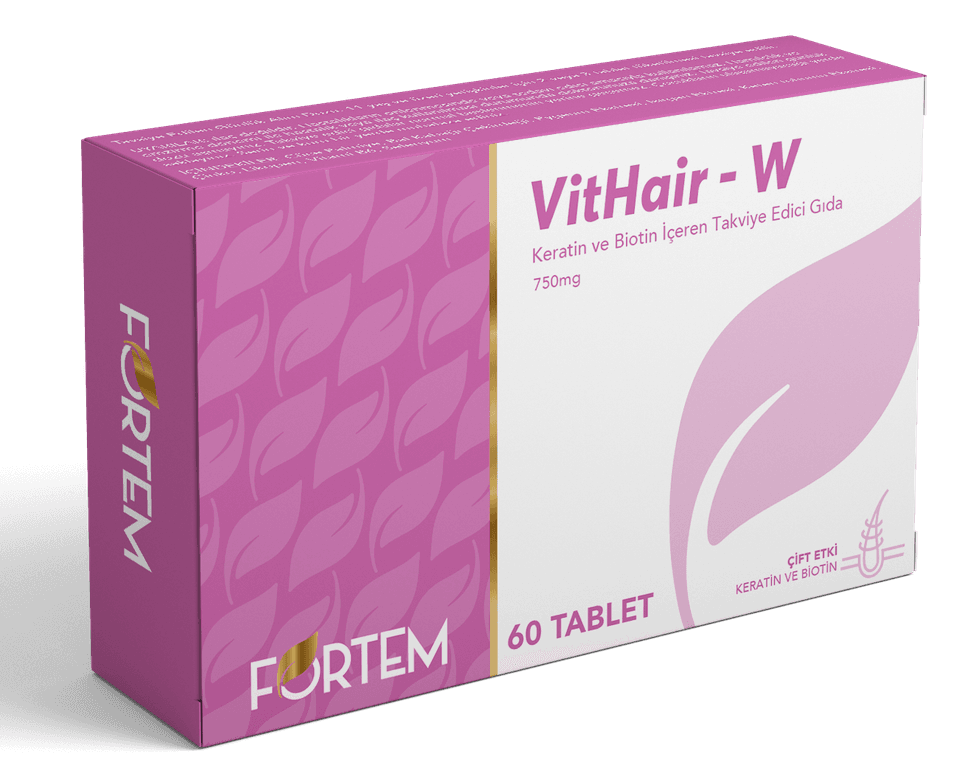 Keratin Ve Biotin Içeren Bayan Tabelt 60 Adet