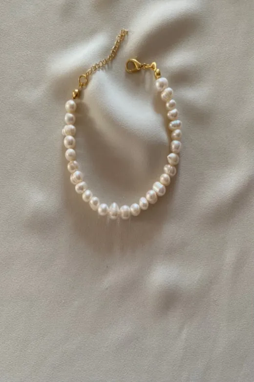 KibritKutusu Kav62 Gerçek Tatlı Su Incisi Bileklik