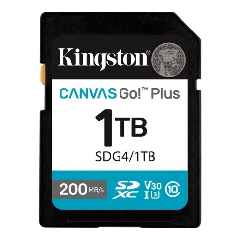 Kingston Canvas Go! Plus 1TB SD Hafıza Kartı Gen4