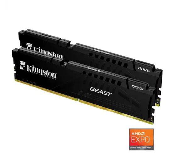 Kingston Fury Beast Black EXPO 64GB DDR5 5600 MT/s Bellek