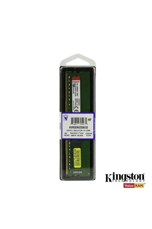 Kingston KVR32N22D8/32-2025101 Colorful H610M-E M.2 V20 Anakart Uyumlu Ram Bellek 32Gb Ddr4