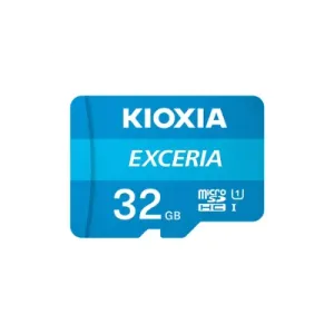 KIOXIA 32GB Exceria, LMEX1L032GG2, UHS-1,  CL10, 100Mb/s, MicroSD Kart Bellek (SD Adaptörlü)