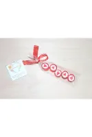 Kırmızı Kalp Parmak Lolly 50 Adet