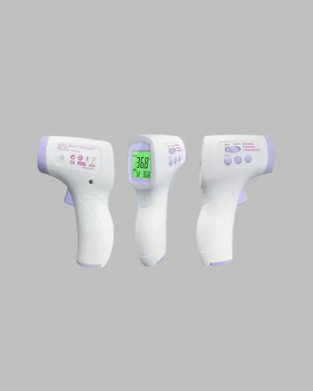 Kızılötesi Temassız Ateş Ölçer LCD Ekranlı Hassas Termometre