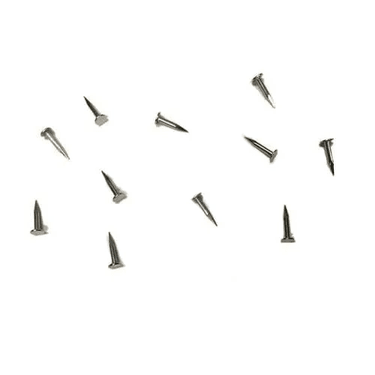 Klips, Menteşe, Ayağı Çivisi 7mm Çelik - Nikel 100gr