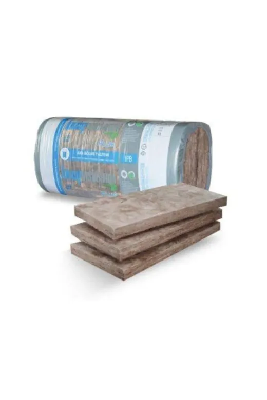 Knauf TYC00460910826 Mineral Plus Taş Yünü Ara Bölme Yalıtım Levhası 5Cm 0001 (7 Paket)