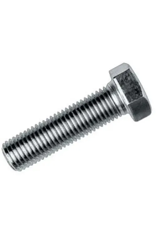 kocaelim teknik DRY2-570621 Mey İthalat® M10X25 Civata Beyaz Tam Paso 10 Adet