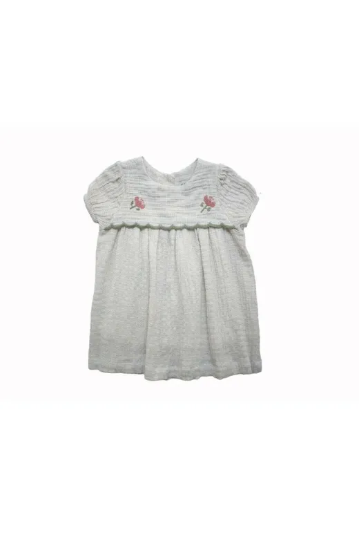 KOKORI KIDS KOKRVERDA-13 Bebek Elbisesi-Zoe Lavender