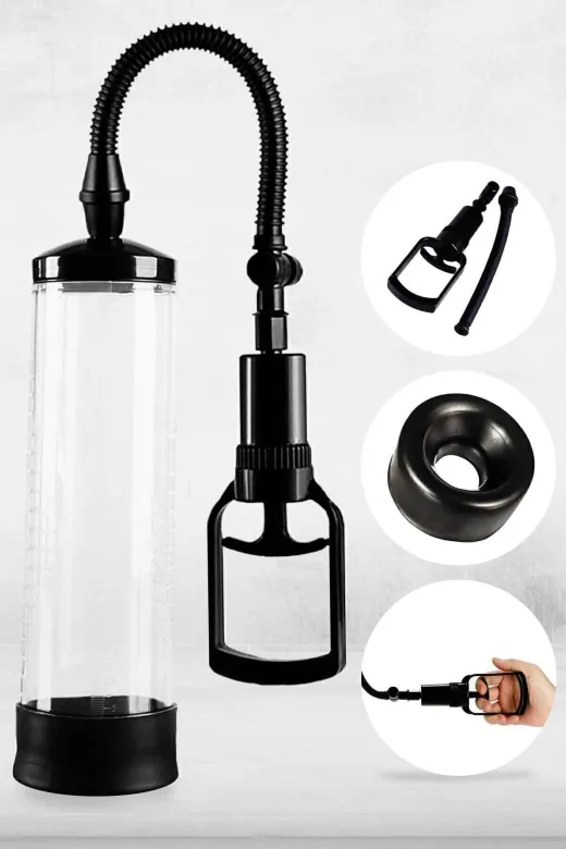 KokteylPUMP2 Büyütücü Vakum Penis Pompası