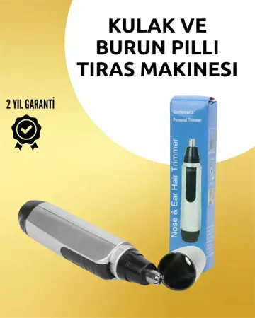 Kolay Tezlenebilir Kulak-Burun Tımar Makinesi