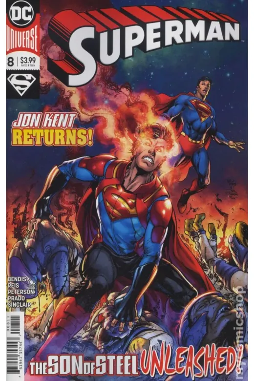 Kolektif Kitap 201305 Superman #8A (Ingilizce)