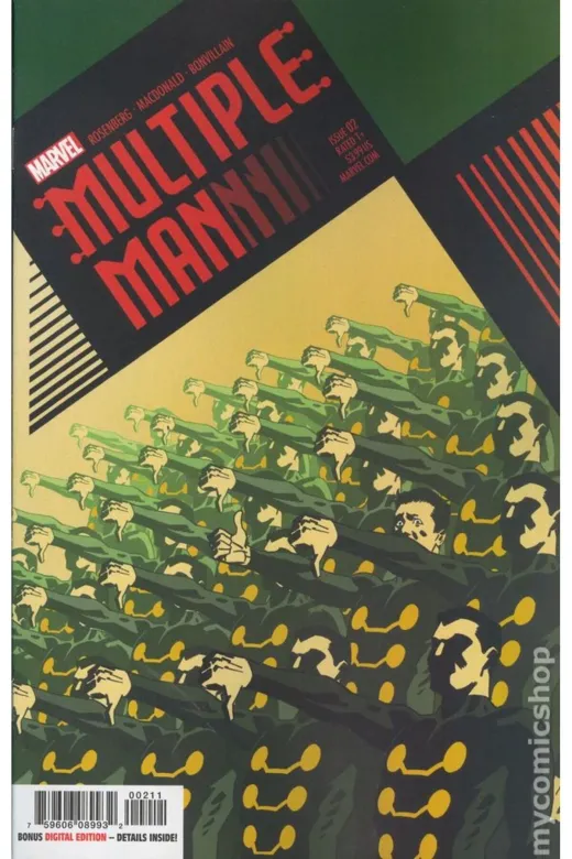 Kolektif Kitap 203490 Multiple Man #2 (Ingilizce)