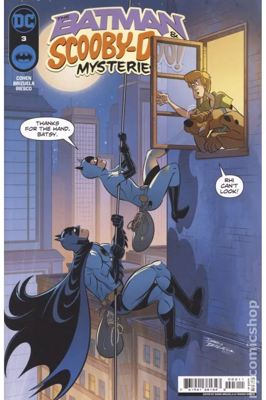 Kolektif Kitap 22264 Batman And Scooby-Doo Mysteries #3 (Ingilizce)