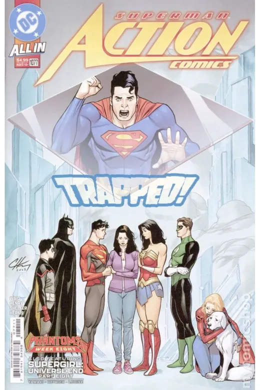 Kolektif Kitap 23641 Action Comics #1077A (Ingilizce)