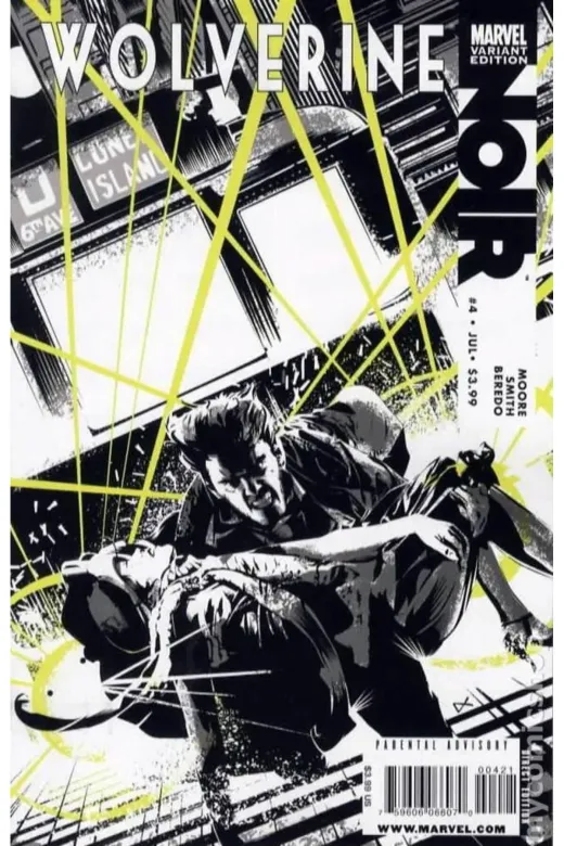 Kolektif Kitap 25564 Wolverine Noir #4B (Ingilizce)