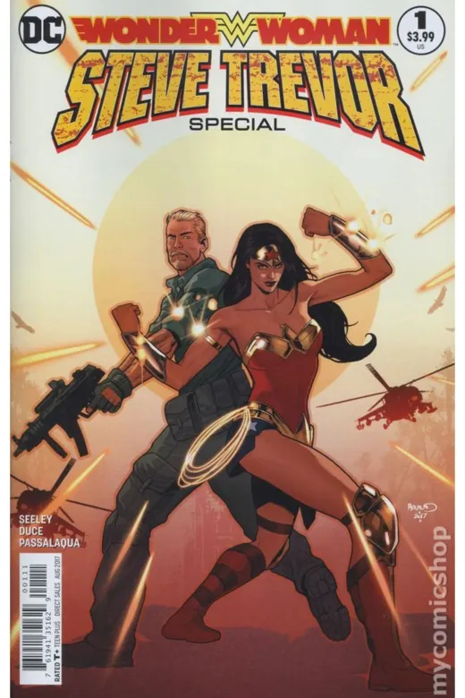 Kolektif Kitap 31588 Wonder Woman Steve Trevor #1A (Ingilizce)