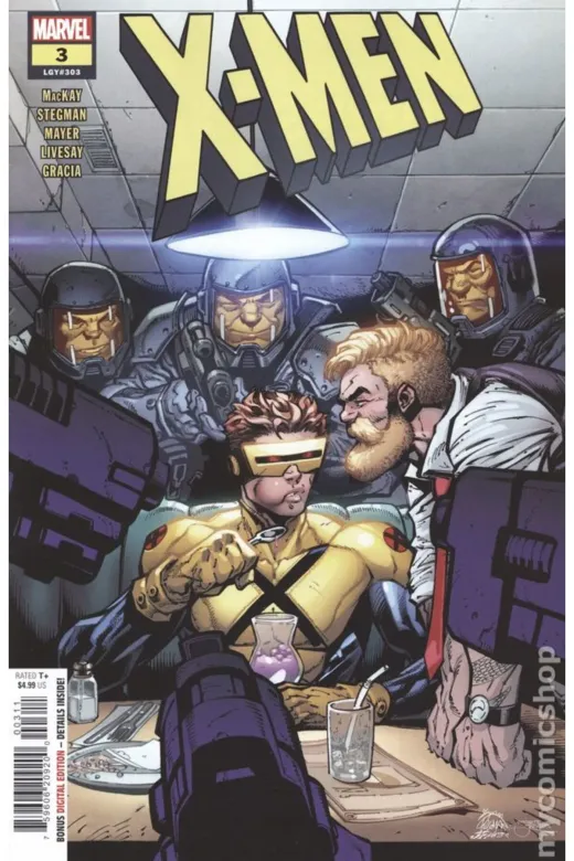Kolektif Kitap 47889 X-Men #3A (Ingilizce)