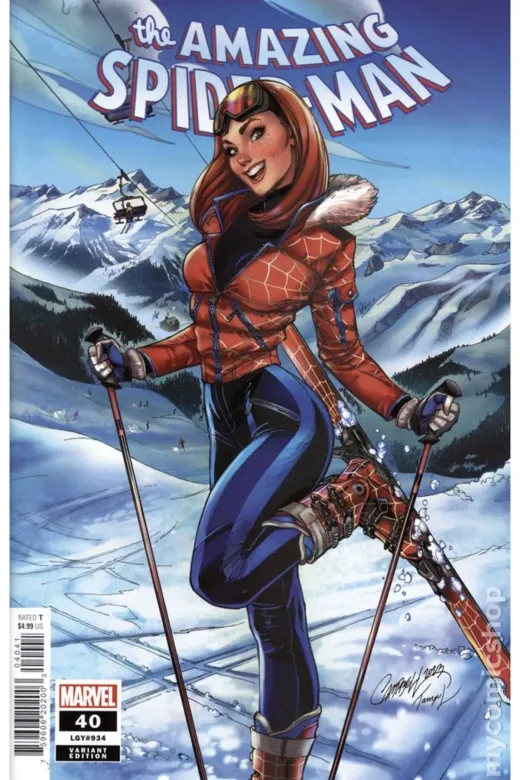 Kolektif Kitap 48787 Amazing Spider-Man #40D Campbell Variant (Ingilizce)