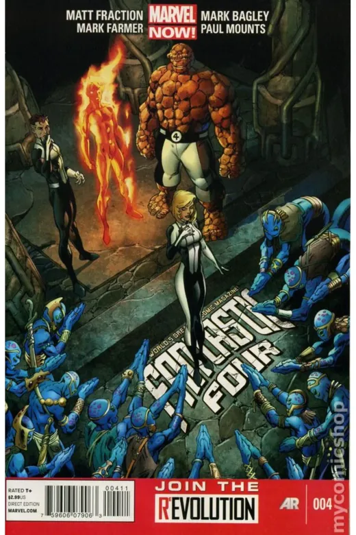 Kolektif Kitap 54649 Fantastic Four #4A (Ingilizce)