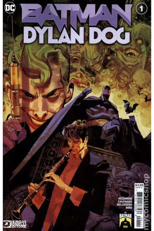 Kolektif Kitap 64289 Batman Dylan Dog #1A (Ingilizce)