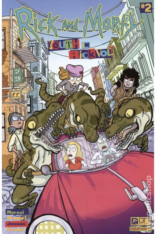 Kolektif Kitap 64327 Rick And Morty Youth In Rickvolt #2A (Ingilizce)