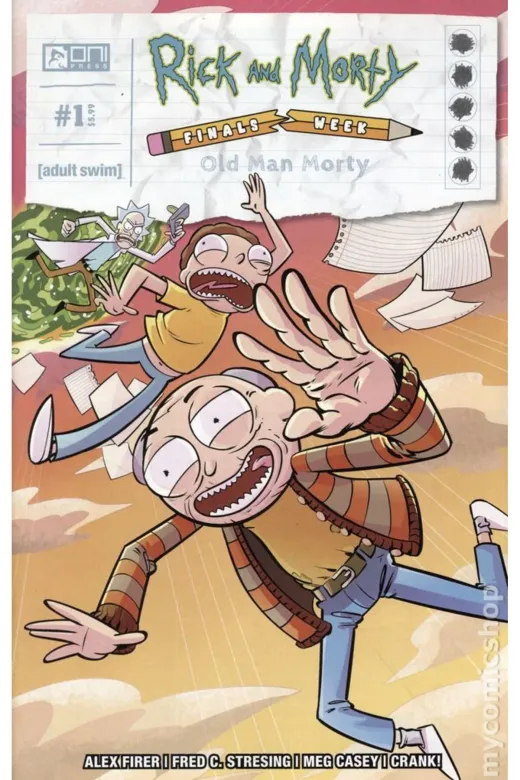 Kolektif Kitap 65871 Rick And Morty Finals Week Old Man Morty #1A