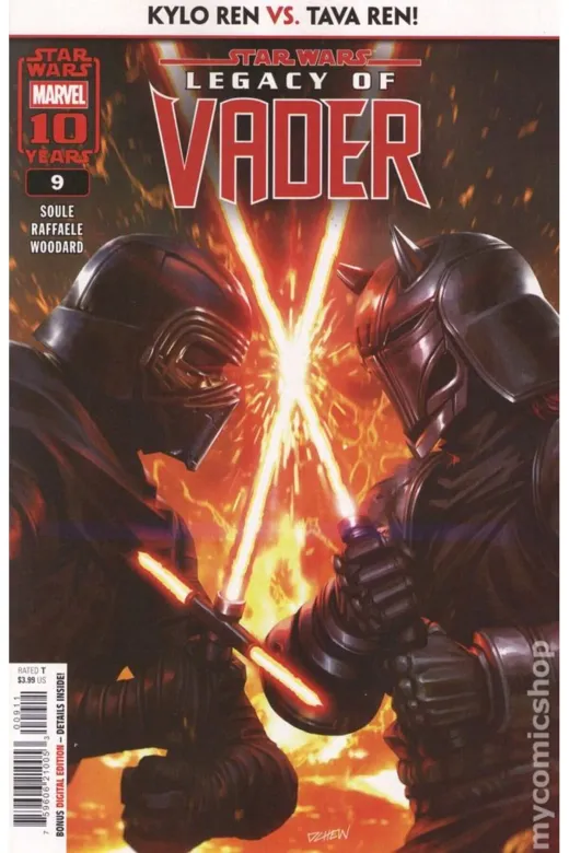 Kolektif Kitap 678932 Star Wars Legacy Of Vader #9A (Ingilizce)