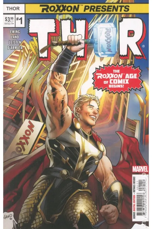 Kolektif Kitap 77213 Roxxon Presents Thor #1A (Ingilizce)