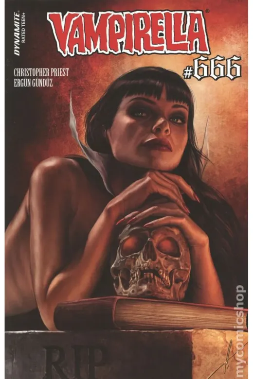 Kolektif Kitap 84684 Vampirella #666C (Ingilizce)
