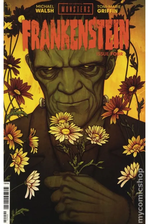 Kolektif Kitap 85267 Universal Monsters Frankenstein #4B (Ingilizce)