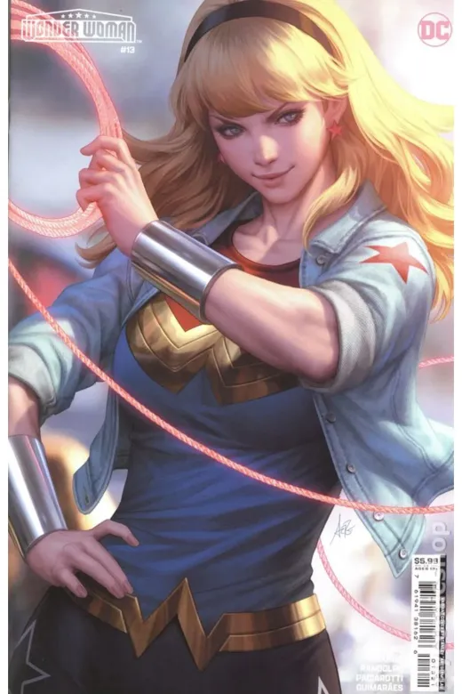 Kolektif Kitap 89943 Wonder Woman #13C (Ingilizce) Artgerm Variant