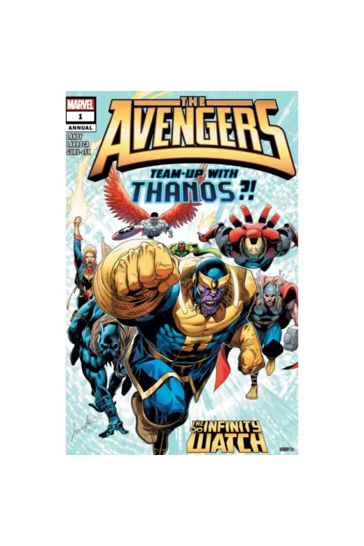 Kolektif Kitap 98745 Avengers Annual Team-Up With Thanos (Ingilizce)