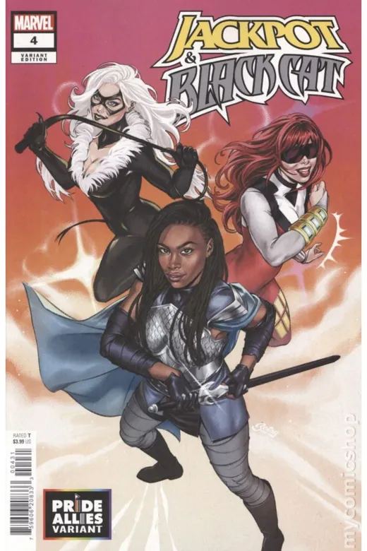 Kolektif Kitap blck4 Jackpot And Black Cat (2024 Marvel) #4C