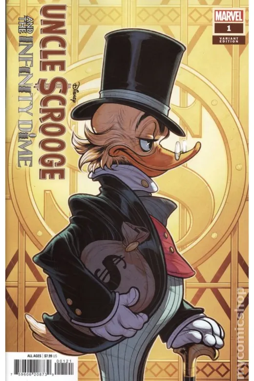 Kolektif Kitap uncle1ı Uncle Scrooge And The Infinity Dime (2024 Marvel) #1I