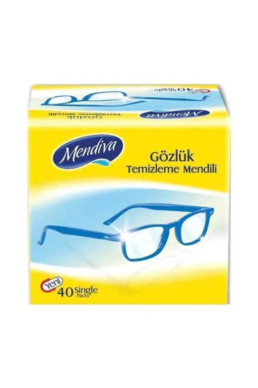 Kolonyali Mendil 8699118011798 Gözlük Ekran Kask Temizleme Mendili Mendiva