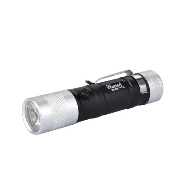 Kompakt Taşınabilir Led El Feneri 3 Watt 100 Metre Işık Mesafesi