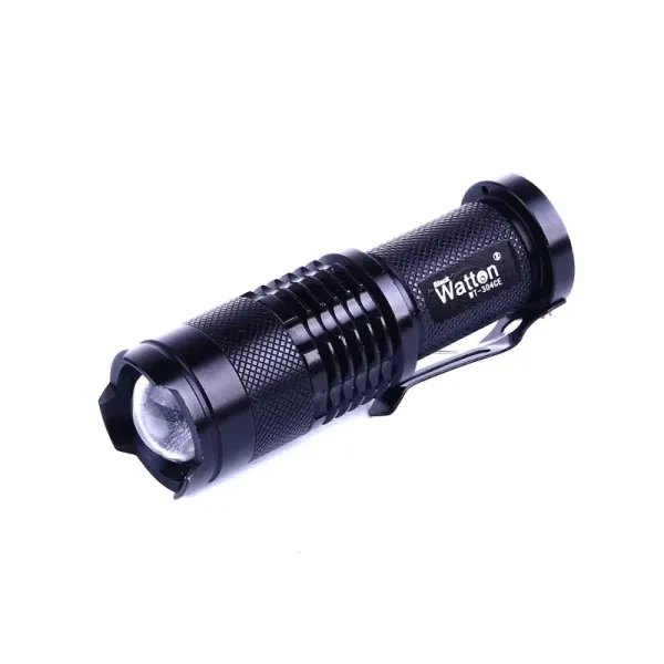 Kompakt Taşınabilir Mini Led Fener 9 Cm 200 M Işık Mesafesi
