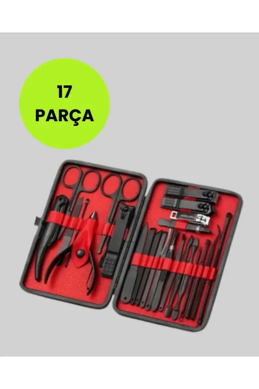 Kompakt ve Şık Tasarımlı 17 Parça Bakım Seti Yeni Nesil