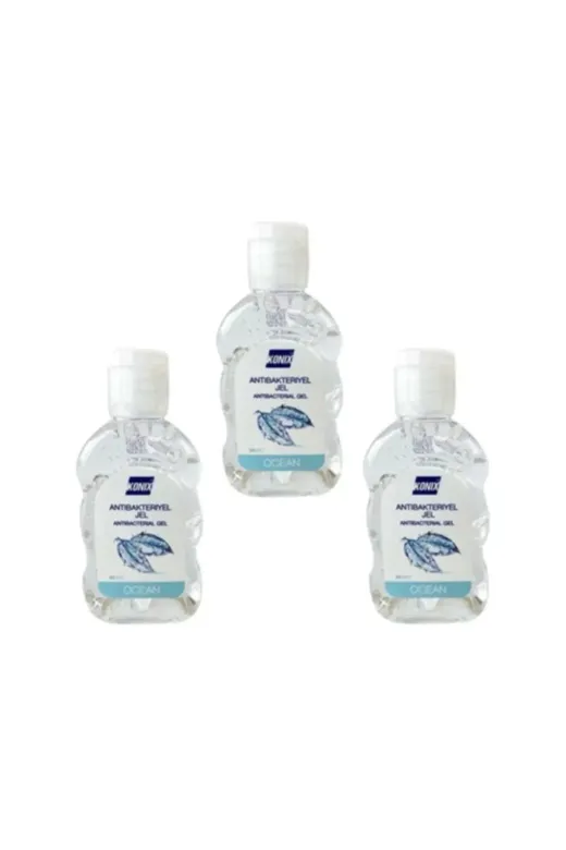 Konix 86817153410033 Jel 3 Adet El Dezenfektanı 3 Adet X 50 Ml,